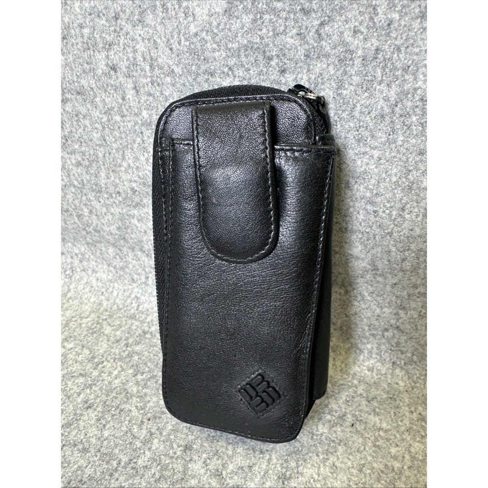 Columbia Carry Case Leather Holster Wallet Small Phone Holder Belt Clip‎